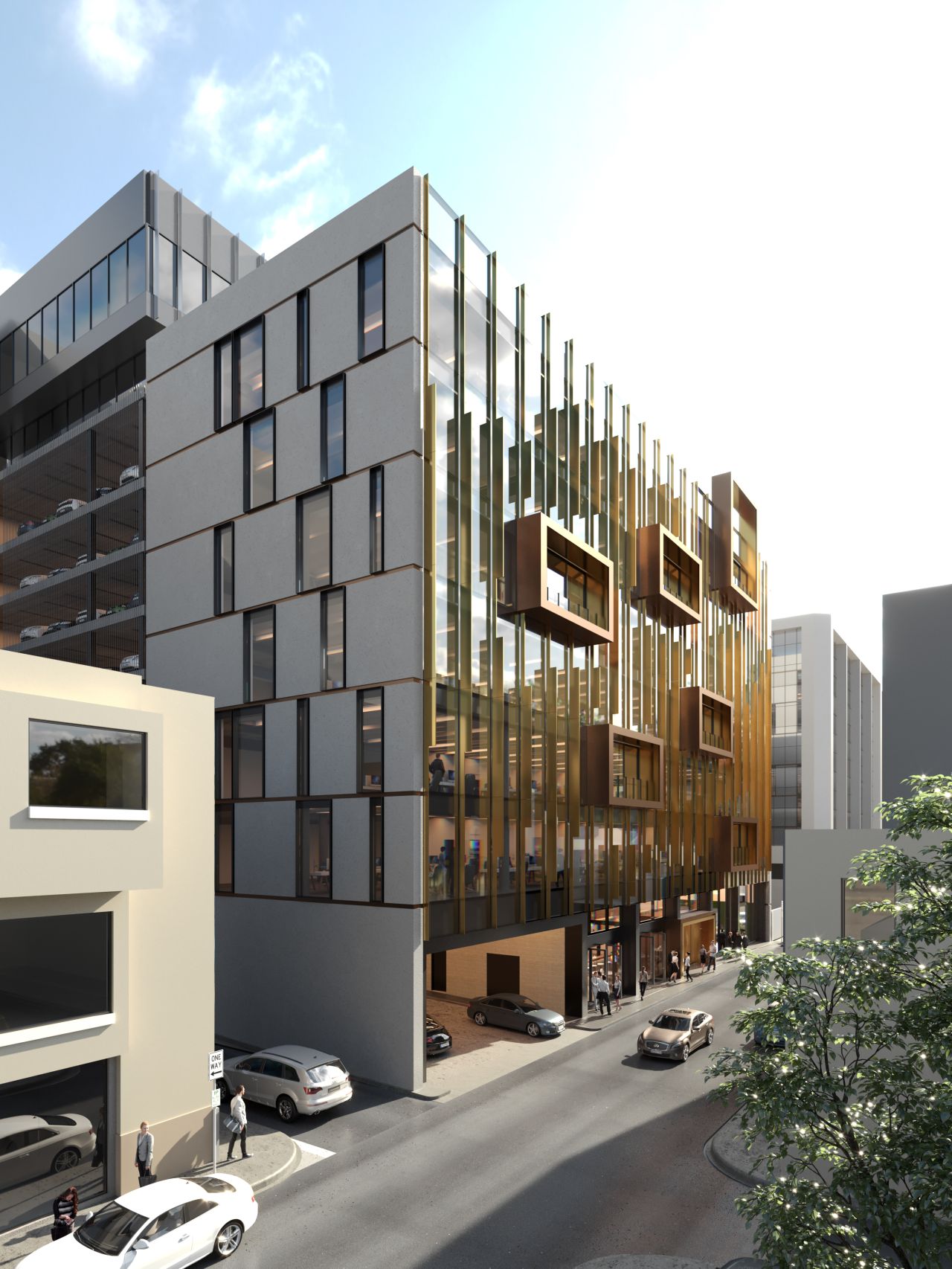 Hindmarsh Adelaide Office Redevelopment - Wyatt Street