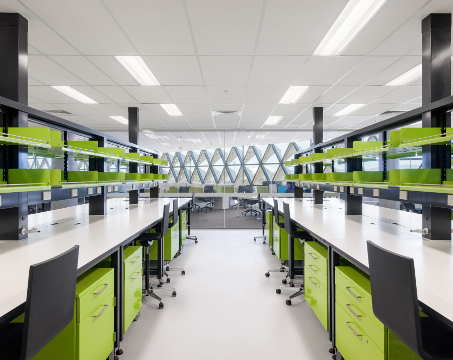 South Australian Health and Medical Research Institute (SAHMRI) offers state of the art laboratories and research rooms