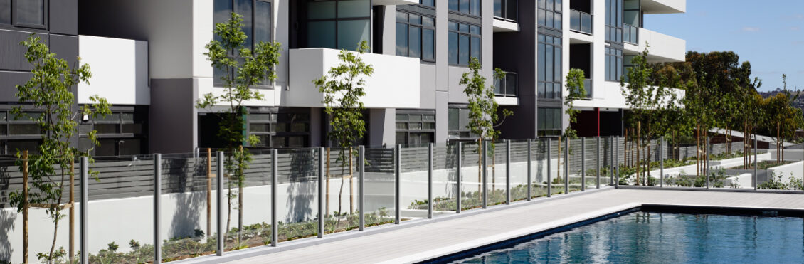 Altitude apartments by Hindmarsh feature a residents' only pool and BBQ area.