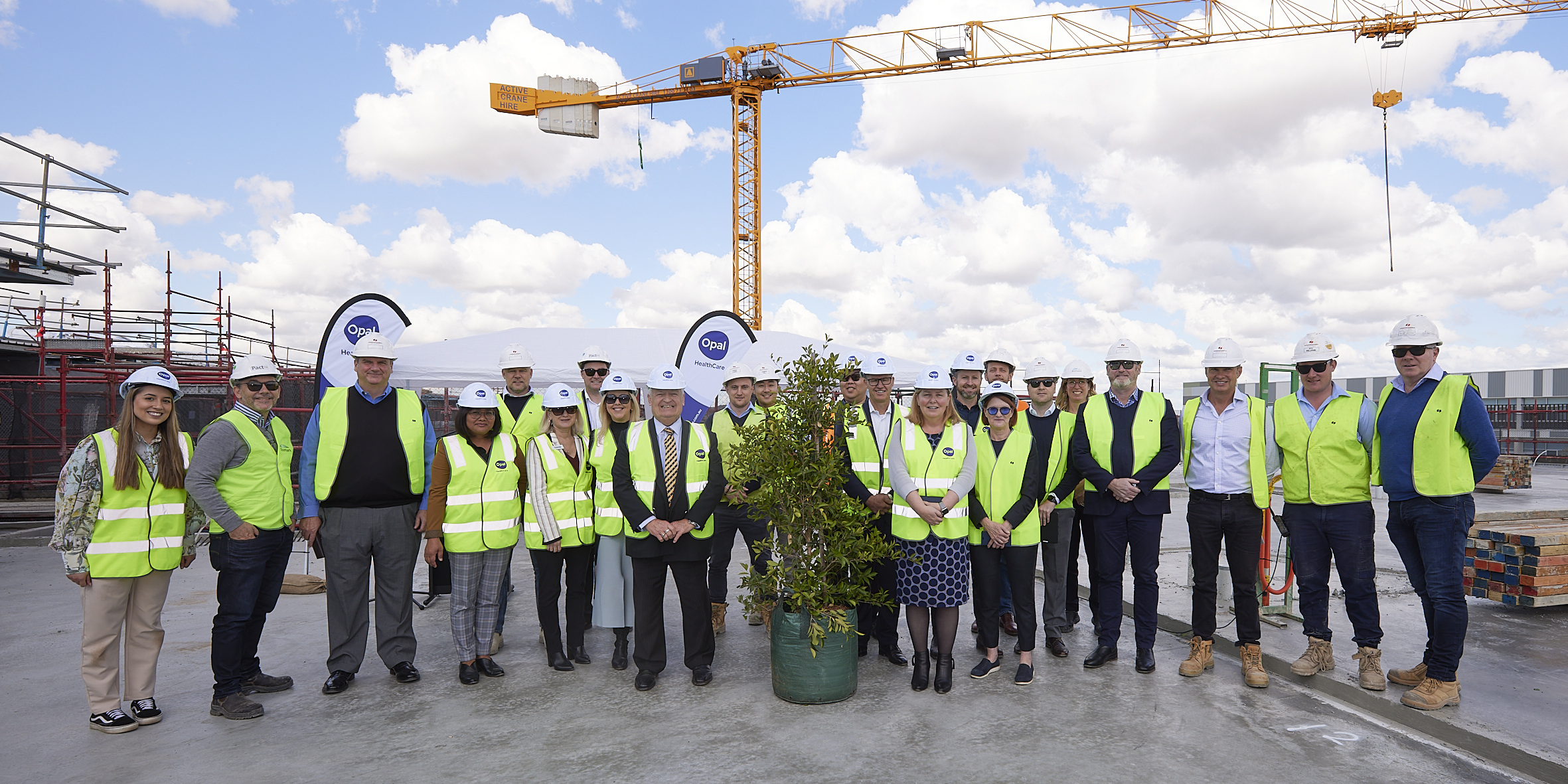 Opal HealthCare Marsden Park Topping Out Ceremony